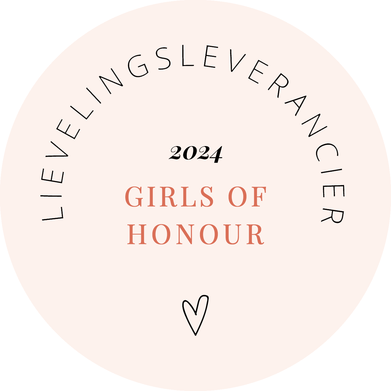 Girls Of Honour LievelingsLeverancier 2024